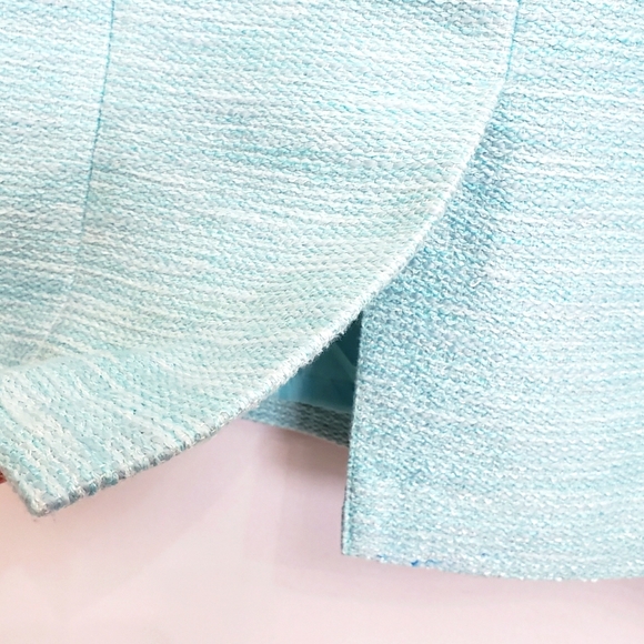 Nwot Talbots Bethany Aqua Oasis Tweed Shea… - Picture 12 of 15